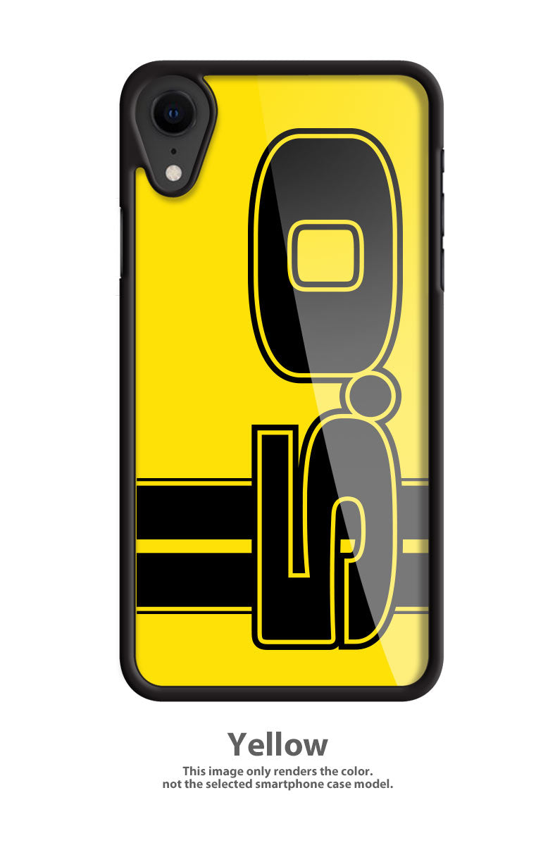 Five Point Oh - 5.0 V8 Engine Emblem Smartphone Case - Racing Stripes - Emblem