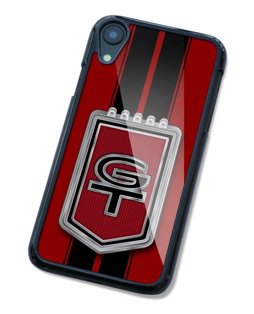 Ford Mustang GT Emblem 1965 - 1967 Smartphone Case - Racing Stripes - Emblem