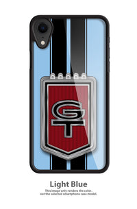 Ford Mustang GT Emblem 1965 - 1967 Smartphone Case - Racing Stripes - Emblem