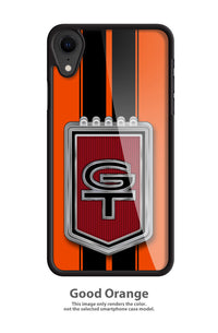 Ford Mustang GT Emblem 1965 - 1967 Smartphone Case - Racing Stripes - Emblem