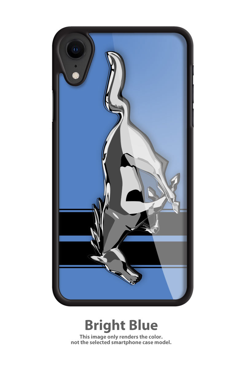 Ford Mustang Emblem Smartphone Case - Racing Stripes - Emblem