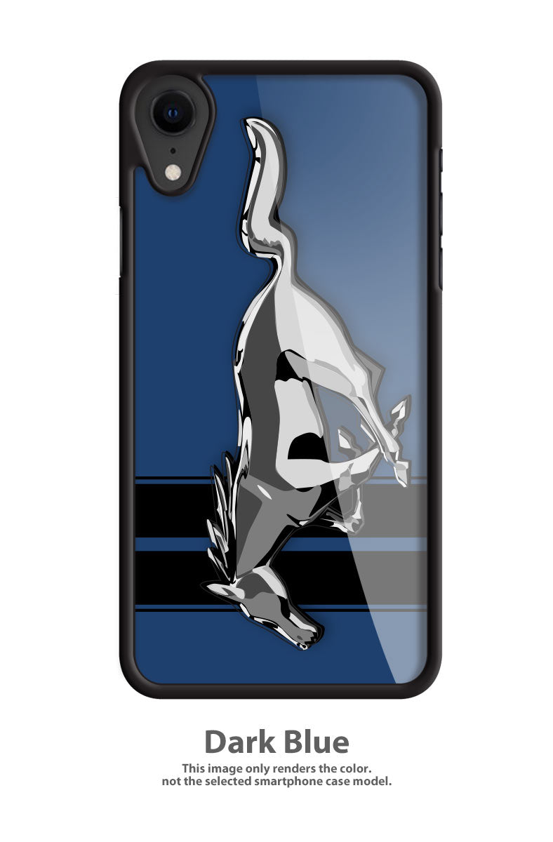 Ford Mustang Emblem Smartphone Case - Racing Stripes - Emblem