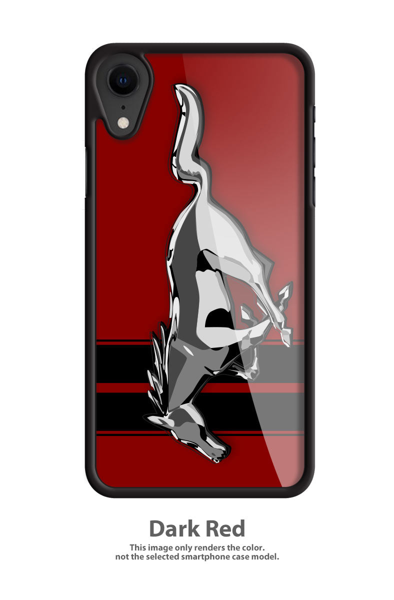Ford Mustang Emblem Smartphone Case - Racing Stripes - Emblem