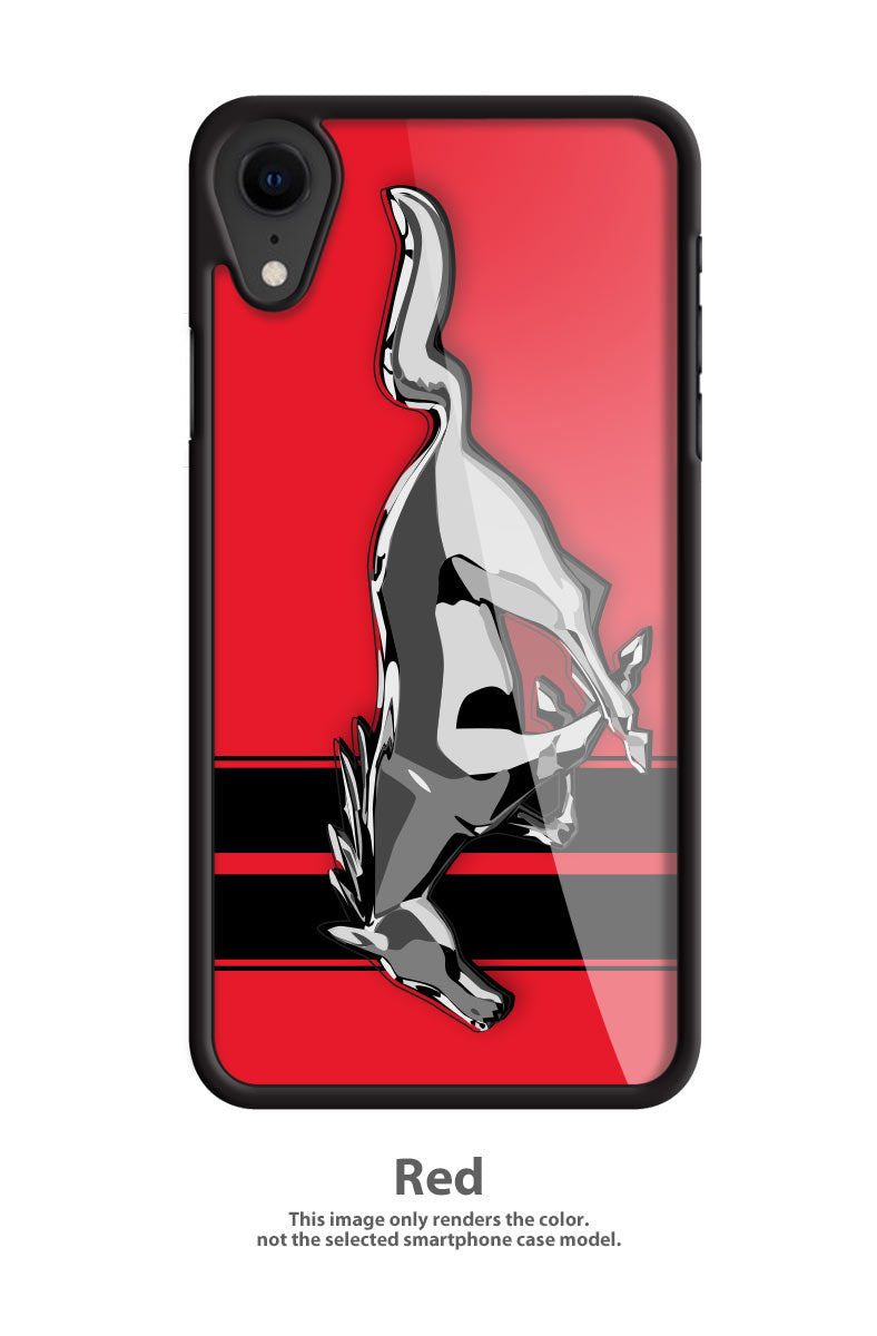 Ford Mustang Emblem Smartphone Case - Racing Stripes - Emblem