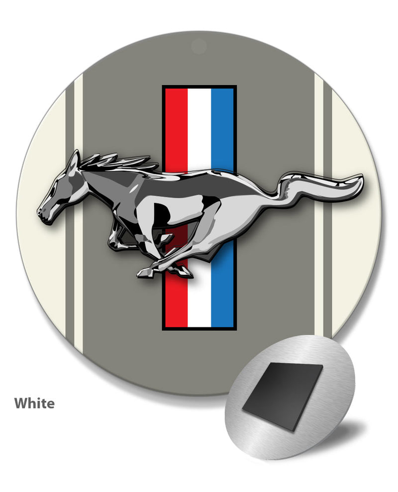 Ford Mustang Emblem Round Fridge Magnet