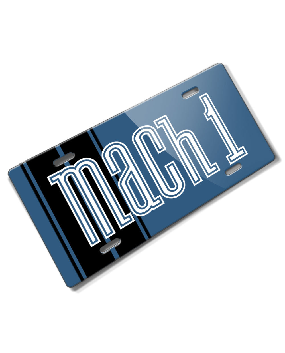 Ford Mustang Mach 1 Emblem Novelty License Plate