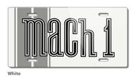 Ford Mustang Mach 1 Emblem Novelty License Plate