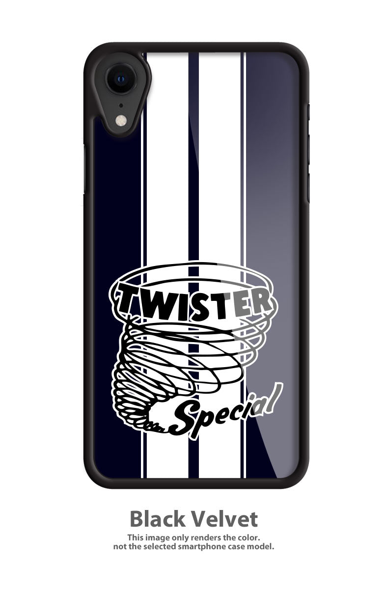 Ford Mustang Twister Mach 1 Emblem 1970 Smartphone Case - Racing Stripes - Emblem