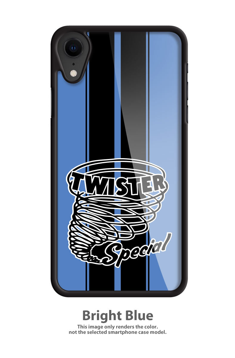 Ford Mustang Twister Mach 1 Emblem 1970 Smartphone Case - Racing Stripes - Emblem