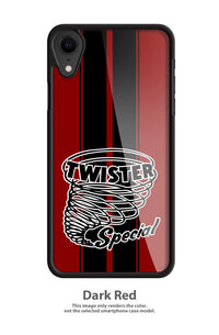 Ford Mustang Twister Mach 1 Emblem 1970 Smartphone Case - Racing Stripes - Emblem