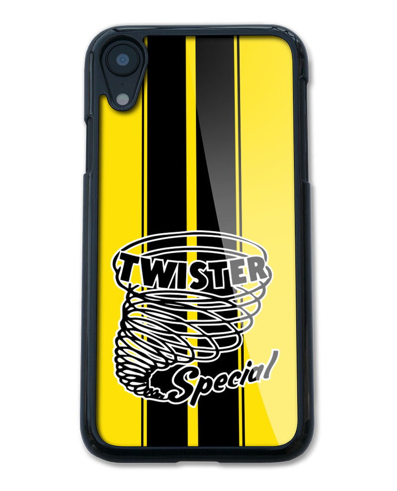 Ford Mustang Twister Mach 1 Emblem 1970 Smartphone Case - Racing Stripes - Emblem