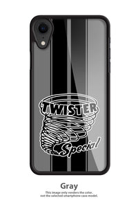 Ford Mustang Twister Mach 1 Emblem 1970 Smartphone Case - Racing Stripes - Emblem