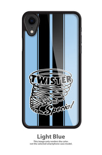 Ford Mustang Twister Mach 1 Emblem 1970 Smartphone Case - Racing Stripes - Emblem