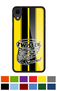 Ford Mustang Twister Mach 1 Emblem 1970 Smartphone Case - Racing Stripes - Emblem