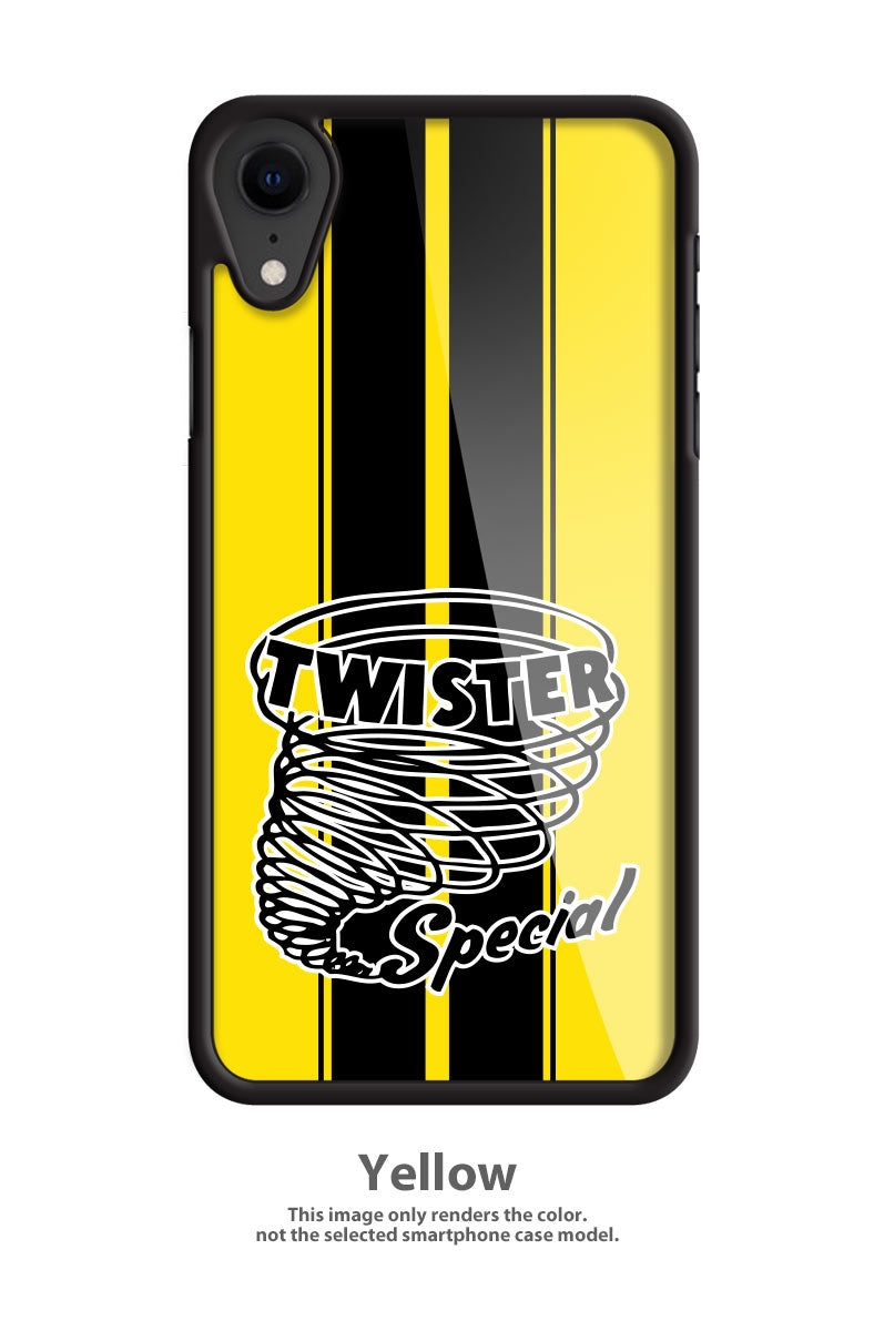 Ford Mustang Twister Mach 1 Emblem 1970 Smartphone Case - Racing Stripes - Emblem