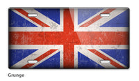 British Flag Novelty License Plate