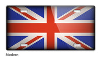 British Flag Novelty License Plate