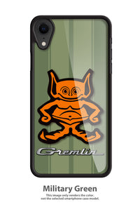 1970 - 1978 AMC Gremlin Guy Emblem Smartphone Case - Racing Stripes