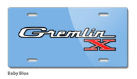 1970 - 1978 AMC Gremlin X Emblem Novelty License Plate - Vintage Emblem