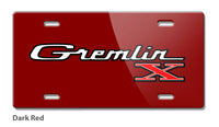 1970 - 1978 AMC Gremlin X Emblem Novelty License Plate - Vintage Emblem