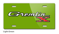 1970 - 1978 AMC Gremlin X Emblem Novelty License Plate - Vintage Emblem