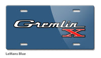 1970 - 1978 AMC Gremlin X Emblem Novelty License Plate - Vintage Emblem