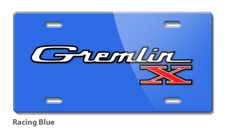 1970 - 1978 AMC Gremlin X Emblem Novelty License Plate - Vintage Emblem