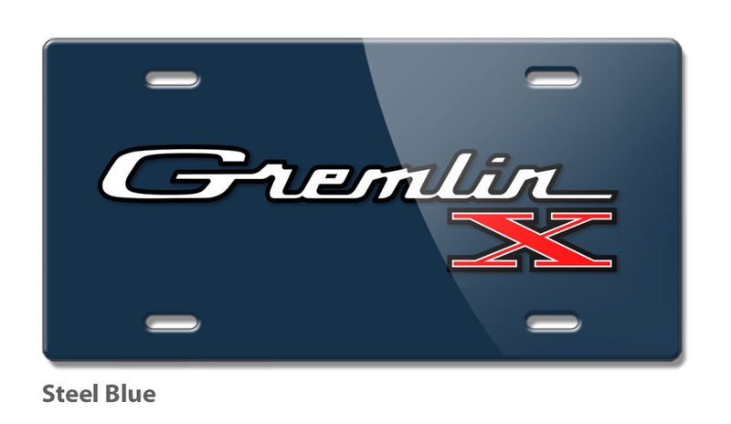 1970 - 1978 AMC Gremlin X Emblem Novelty License Plate - Vintage Emblem