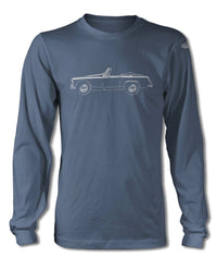 Austin Healey Sprite MKII MKIII Roadster T-Shirt - Long Sleeves - Side View