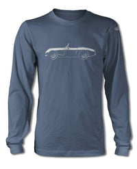 Austin Healey Sprite MKI Roadster T-Shirt - Long Sleeves - Side View