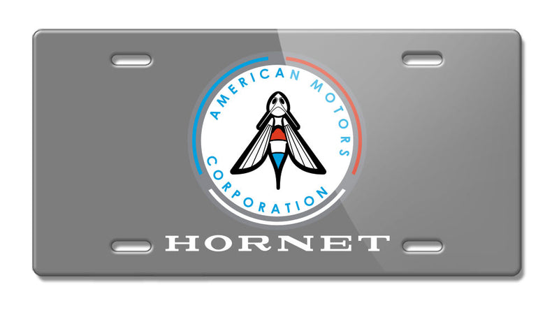 1971 AMC Hornet Round Emblem Novelty License Plate - Vintage Emblem