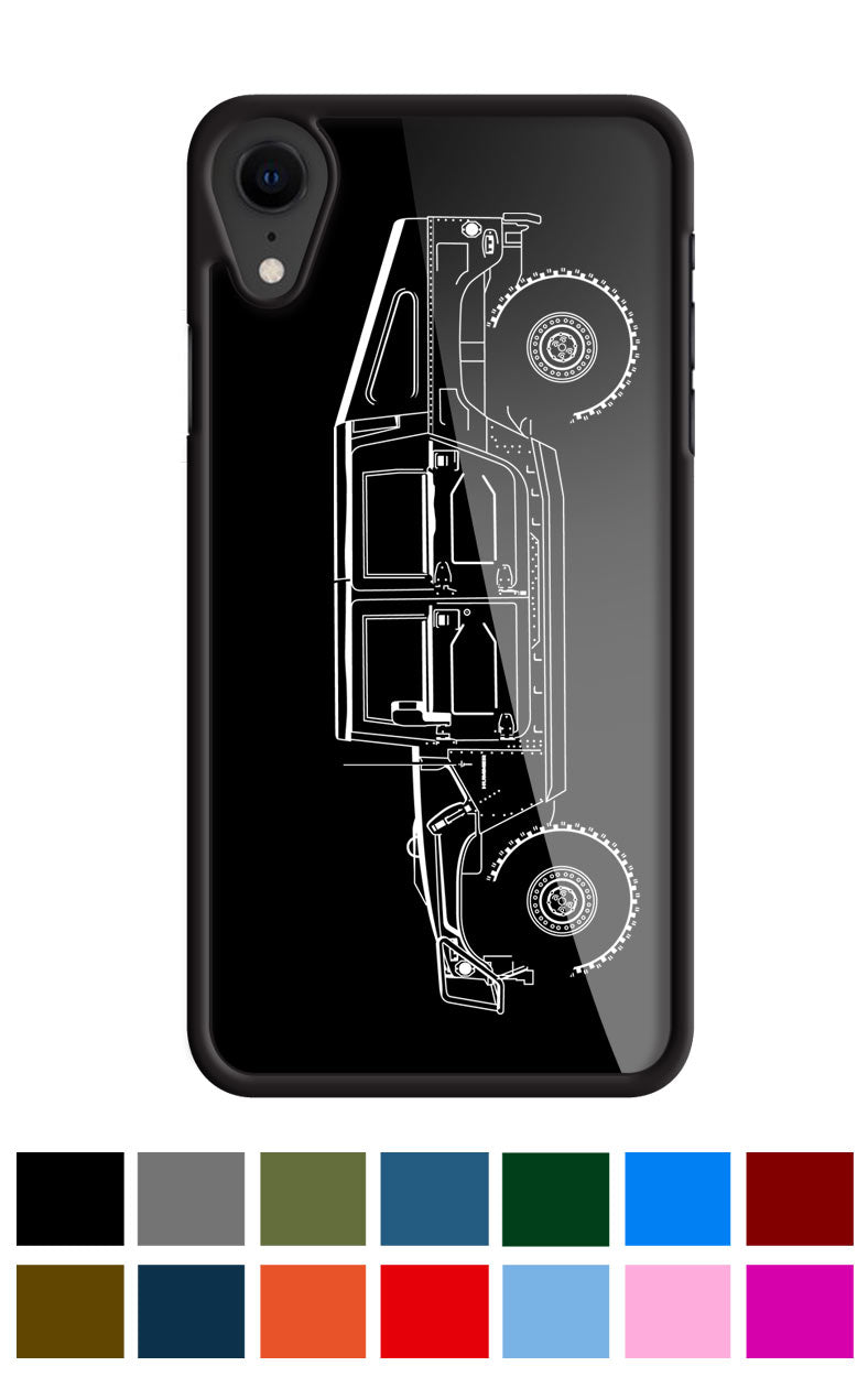 Hummer H1 Slantback 4x4 Smartphone Case - Side View