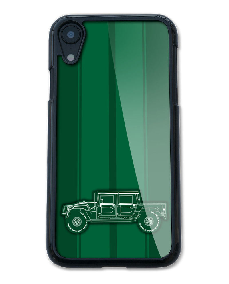 Hummer H1 Pick-Up 4x4 Smartphone Case - Racing Stripes