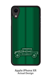 Hummer H1 Pick-Up 4x4 Smartphone Case - Racing Stripes