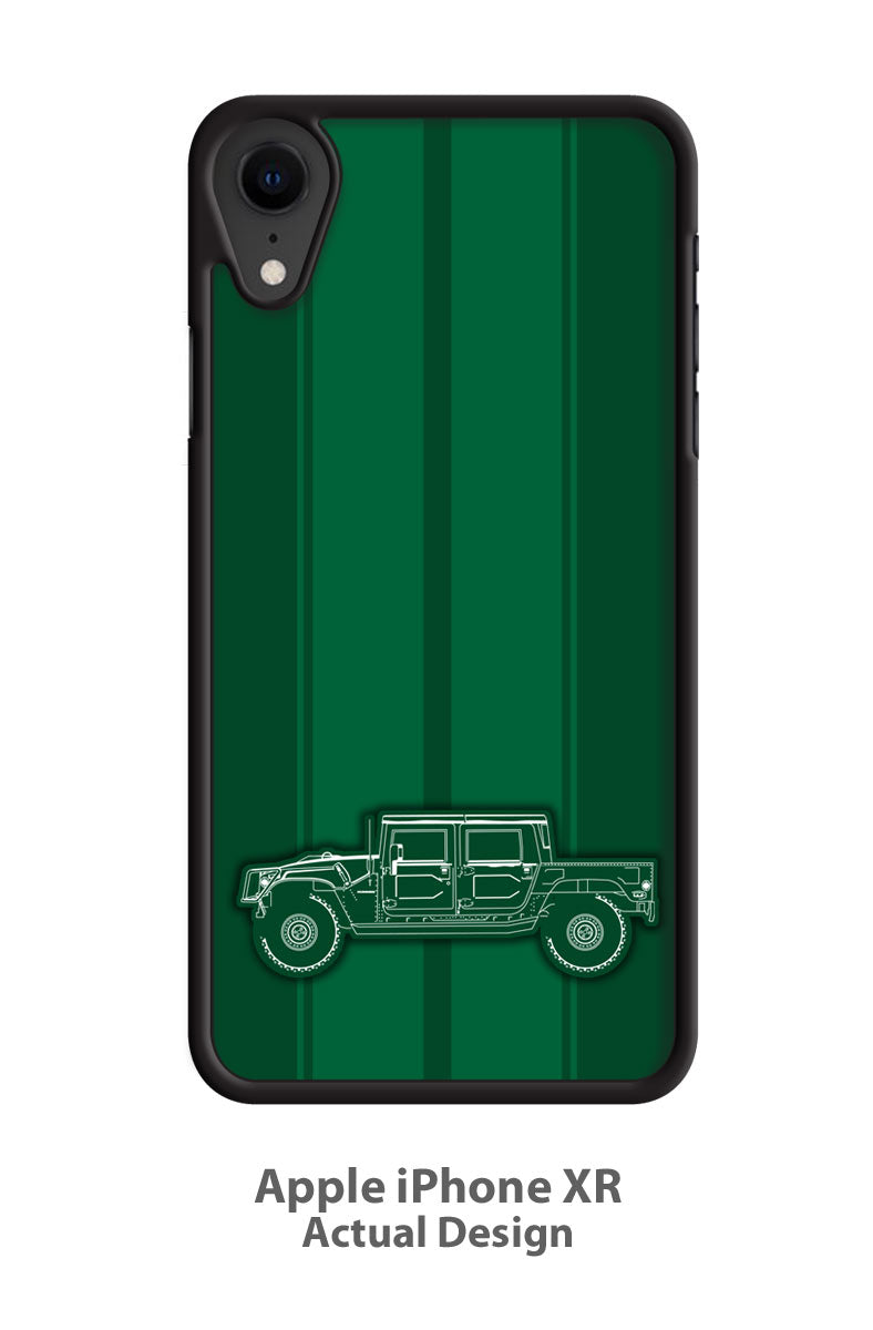 Hummer H1 Pick-Up 4x4 Smartphone Case - Racing Stripes