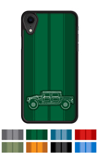 Hummer H1 Pick-Up 4x4 Smartphone Case - Racing Stripes
