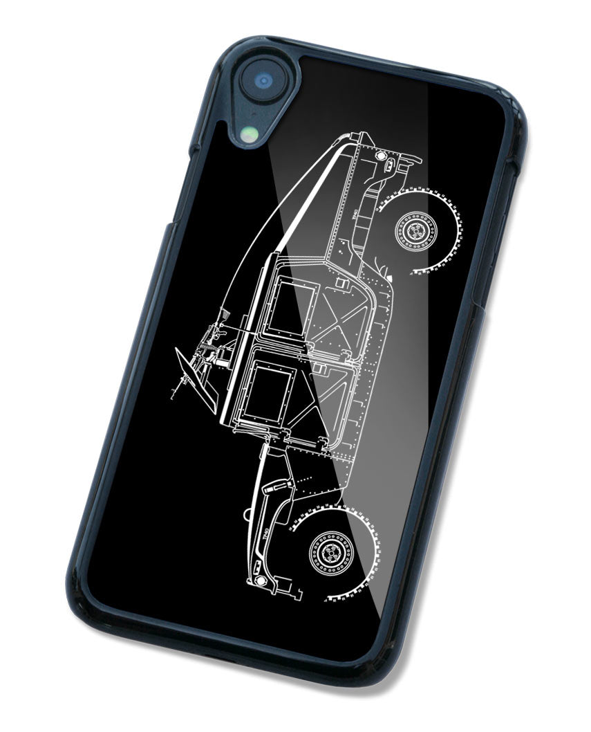 Hummer H1 Military Slantback 4x4 Smartphone Case - Side View