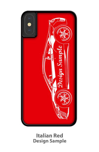 1972 Ford Mustang Sports with Stripes Convertible Smartphone Case - Side View