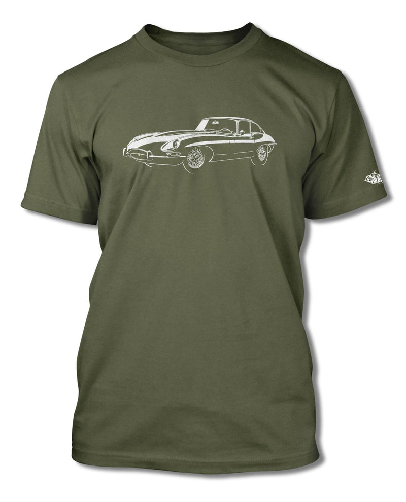 Jaguar E-Type XKE Coupe 3/4 T-Shirt - Men - Spotlights
