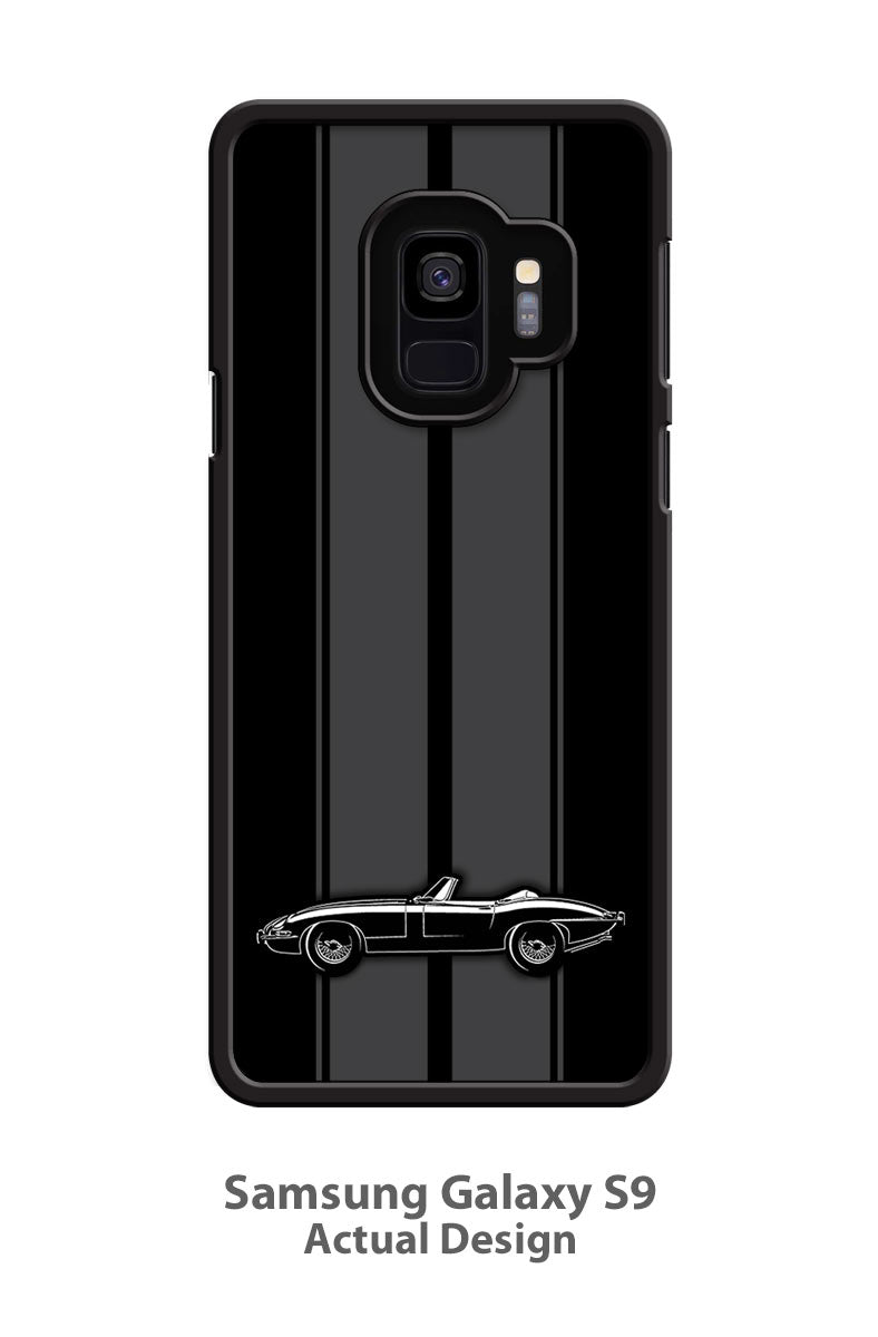 Jaguar E-Type XKE Convertible Smartphone Case - Racing Stripes