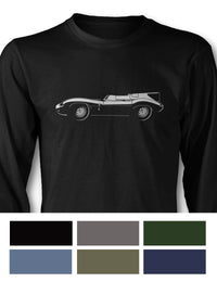 Jaguar XKD Long Sleeve T-Shirt - Side View