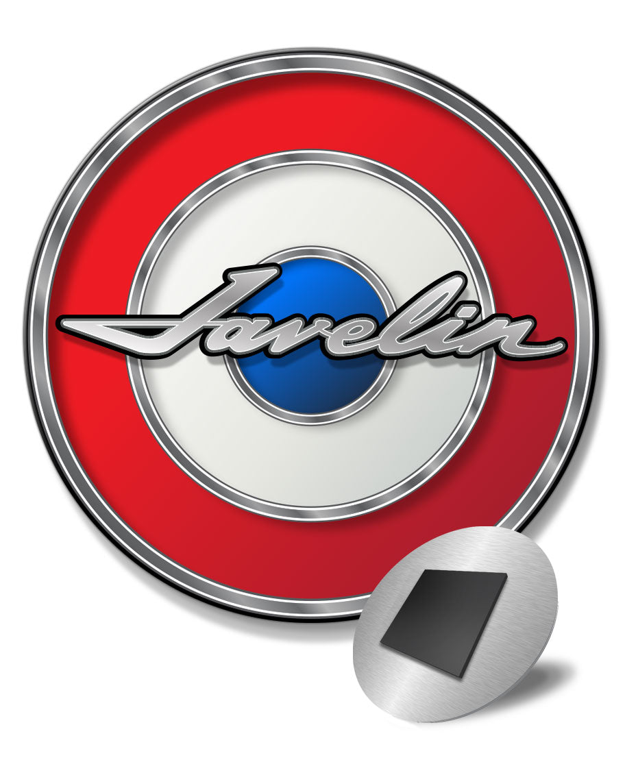 AMC Javelin Bullseye Design Novelty Round Fridge Magnet – Legend Lines