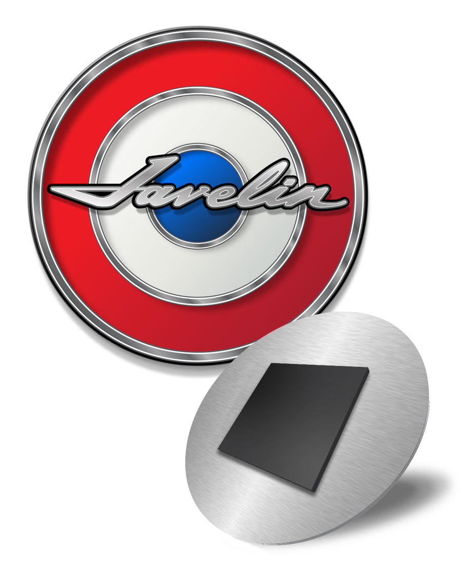 AMC Javelin Bullseye Design Novelty Round Fridge Magnet