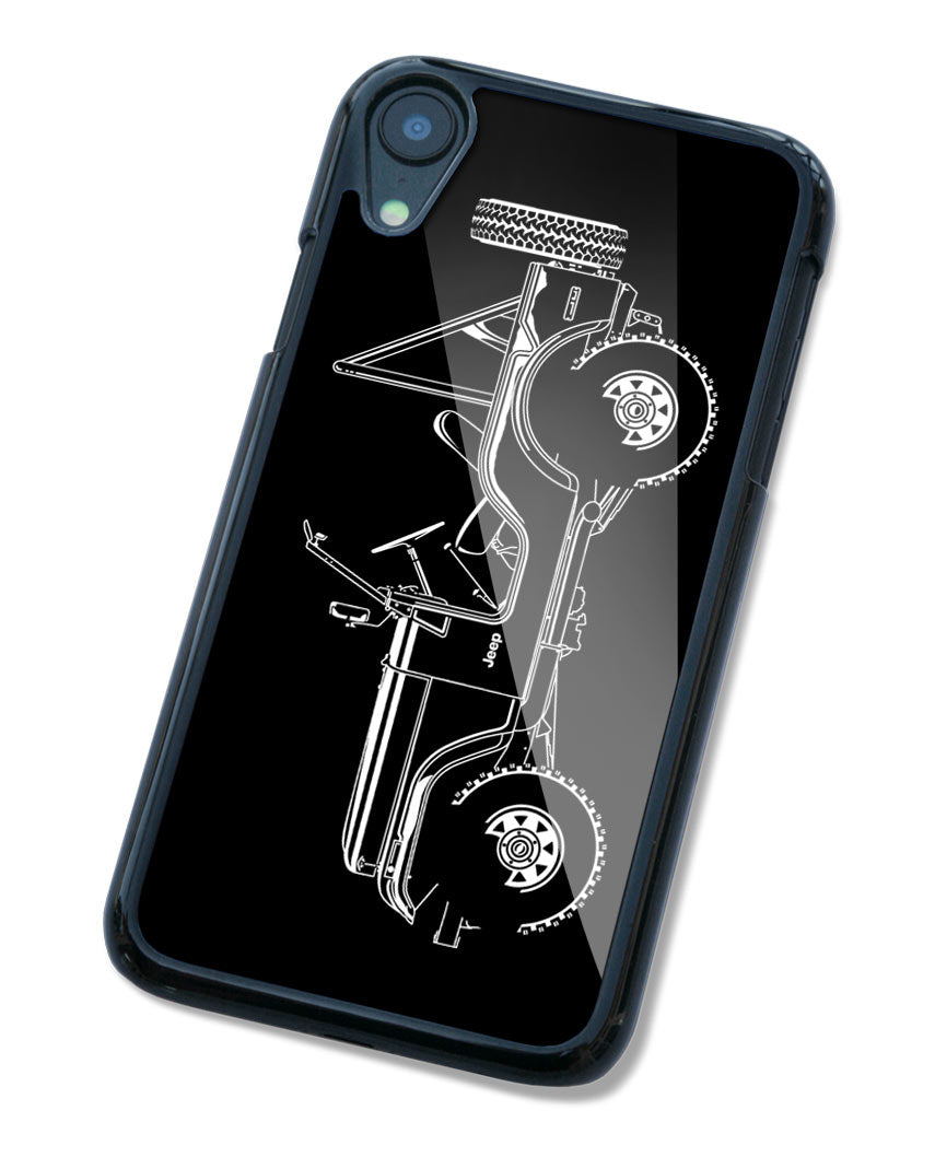 1972 - 1983 Jeep CJ5 CJ-5 Smartphone Case - Side View