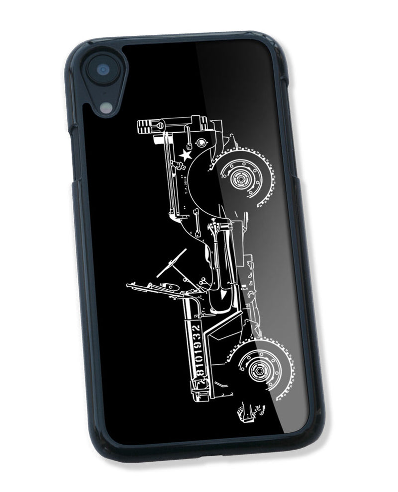 Jeep Willys WWII 1941 - 1945 Smartphone Case - Side View