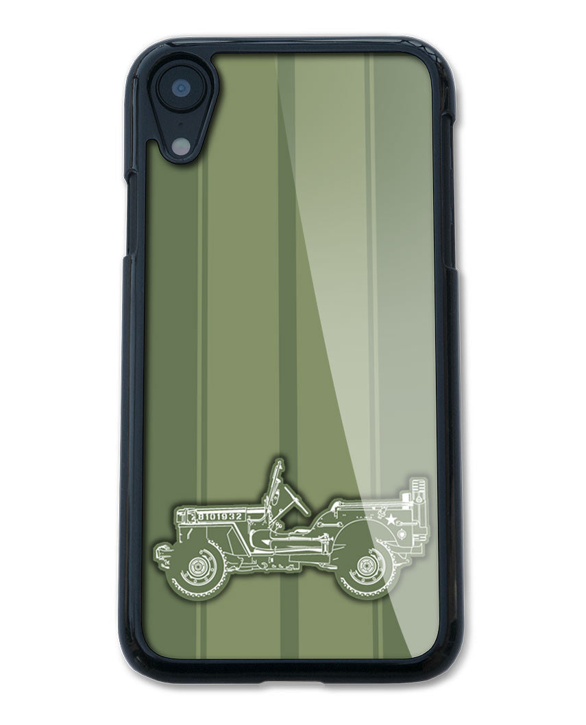 Ford GPW Jeep WWII 1941 - 1945 Smartphone Case - Racing Stripes