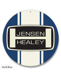 Jensen Healey Emblem Round Aluminum Sign