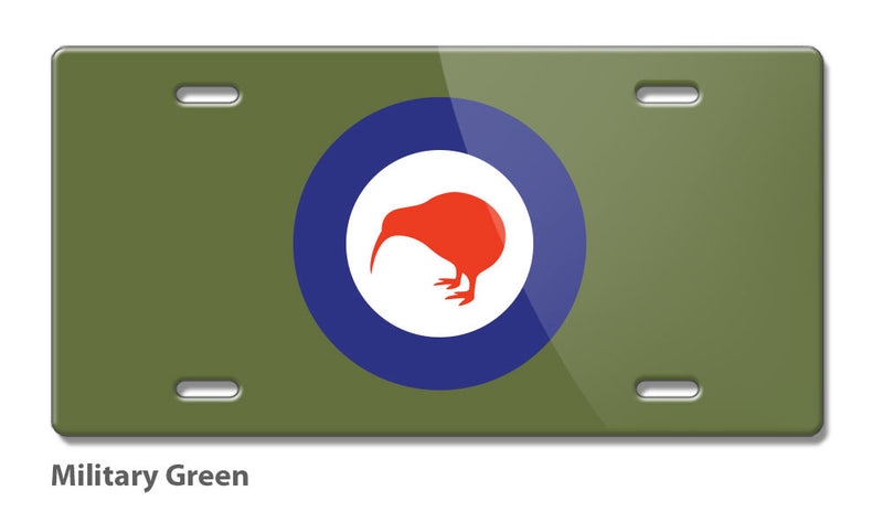 New Zeland Royal Air Force Emblem Novelty License Plate