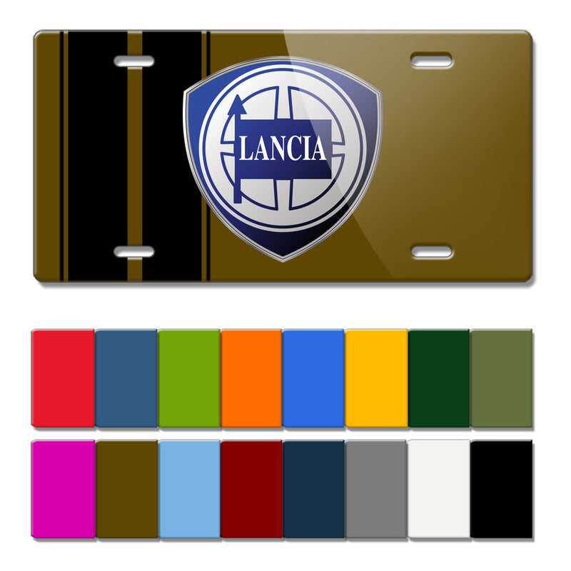 Lancia Emblem Novelty License Plate