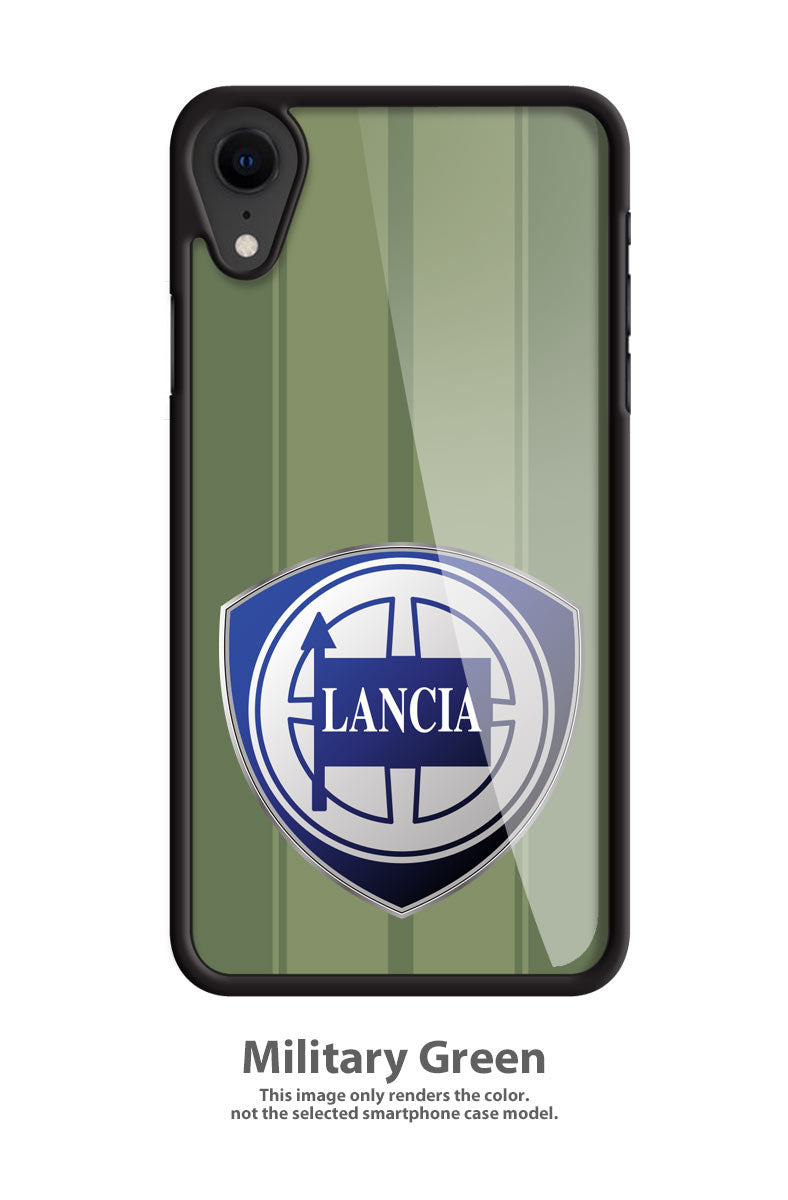 Lancia Emblem Smartphone Case - Racing Stripes